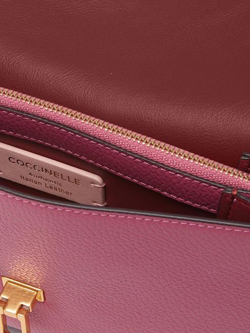 BEAT SOFT Sac bandoulière, en cuir pulpe rose - Sacs pour Femme