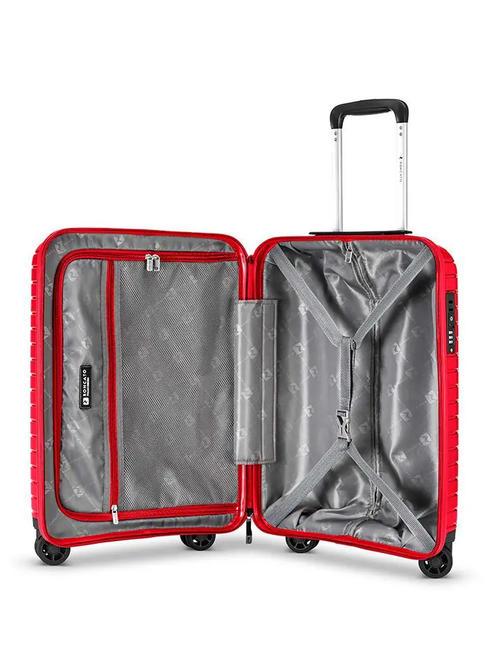 HEXA Chariot &agrave; bagages &agrave; main rouge - Valises cabine