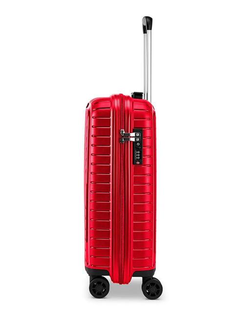 HEXA Chariot &agrave; bagages &agrave; main rouge - Valises cabine