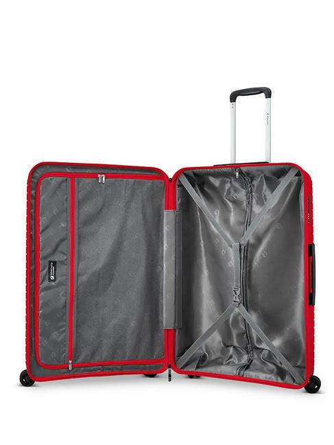 HEXA Chariot grande taille rouge - Valises Rigides