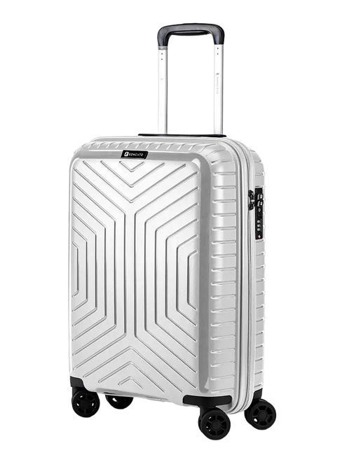 HEXA Lot de 3 chariots : cabine + moyen + grand blanche - Ensemble Valises