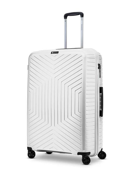 HEXA Lot de 3 chariots : cabine + moyen + grand blanche - Ensemble Valises