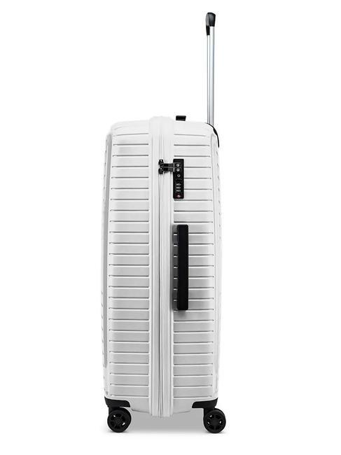 HEXA Lot de 3 chariots : cabine + moyen + grand blanche - Ensemble Valises