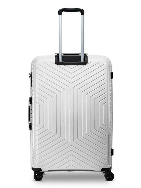 HEXA Lot de 3 chariots : cabine + moyen + grand blanche - Ensemble Valises