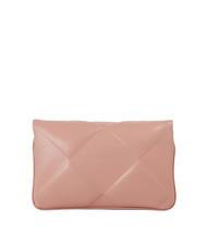 CALVIN KLEIN RE-LOCK QUILT sac d'&eacute;paule rose cendr&eacute;e - Sacs pour Femme - 2