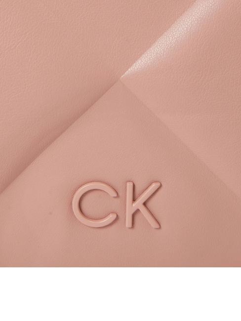 RE-LOCK QUILT sac d'&eacute;paule rose cendr&eacute;e - Sacs pour Femme