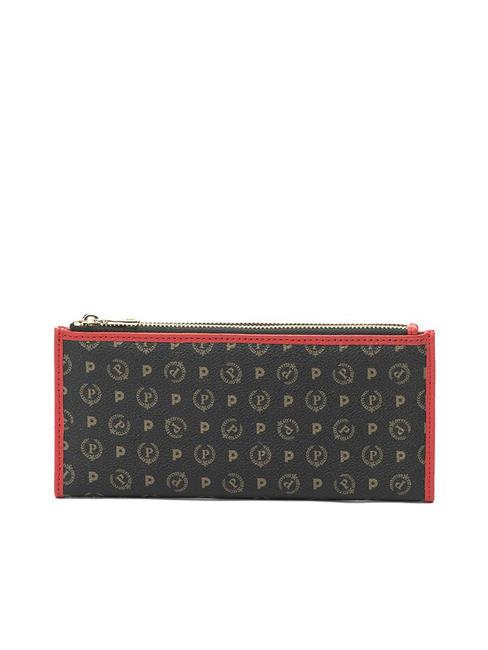 HERITAGE CLASSIC  Portefeuille double zip HERITAGE CLASSIC laque noire - Portefeuilles Femme