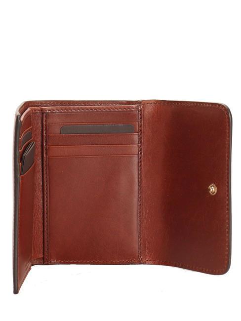 CORSINI Porte-feuille en cuire MARRON - Portefeuilles Femme