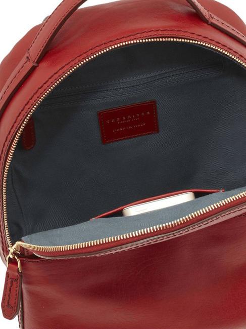 PEARLDISTRICT PEARLDISTRICT Sac &agrave; dos en cuir cassis / or - Sacs pour Femme