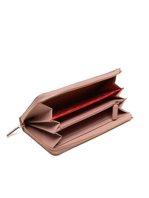 CALIWEN Portefeuille zipp&eacute; p&ecirc;ches douces - Portefeuilles Femme