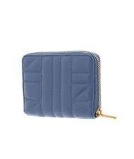 LIUJO ACHALA Petit portefeuille zipp&eacute; autour bleu acier - Portefeuilles Femme - 3