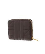 LIUJO ACHALA Petit portefeuille zipp&eacute; autour lumi&egrave;re brune - Portefeuilles Femme - 3