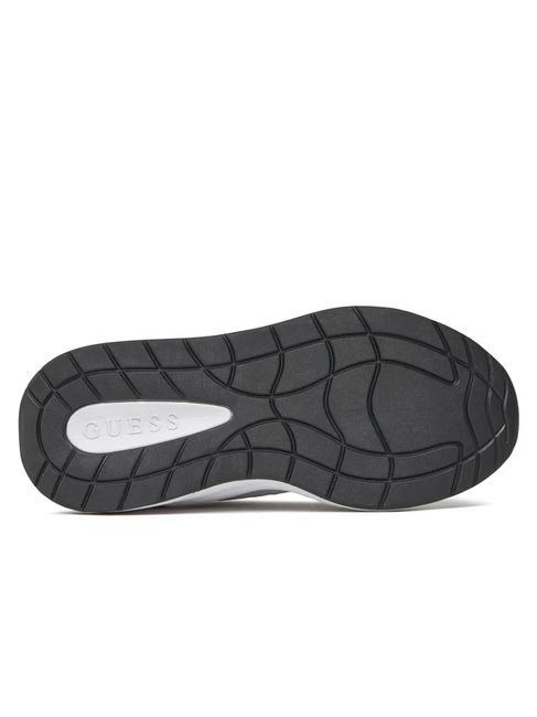 GENIVER2 Baskets Blanc / marron - Chaussures Femme