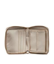 GUESS LAUREL Petit portefeuille zipp&eacute; taupe - Portefeuilles Femme - 2