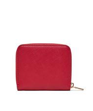 GUESS LAUREL Petit portefeuille zipp&eacute; ROUGE - Portefeuilles Femme - 3