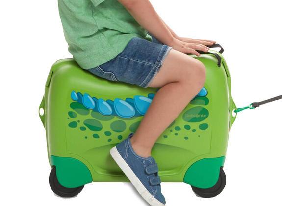 DREAM2GO Chariot pour enfants dinosaure D. - Valises cabine