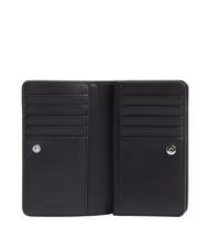 CALVIN KLEIN RE-LOCK FRENCH Portefeuille moyen ck noir - Portefeuilles Femme - 2