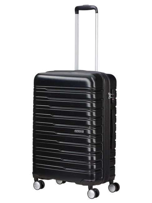 FLASHLINE Chariot extensible moyen ombre noire - Valises Rigides