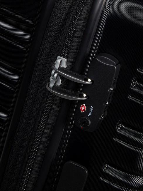 FLASHLINE Grand chariot extensible ombre noire - Valises Rigides