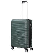 AMERICAN TOURISTER FLASHLINE Chariot extensible moyen forêt Noire - Valises Rigides - 8