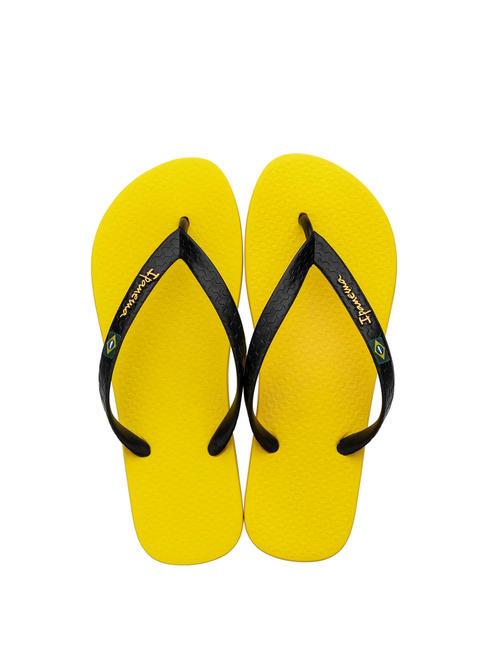 CLAS BRASIL II AD  Tongs jaune/noir - Chaussures Homme