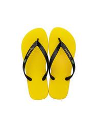 IPANEMA CLAS BRASIL II AD  Tongs jaune/noir - Chaussures Homme - 2
