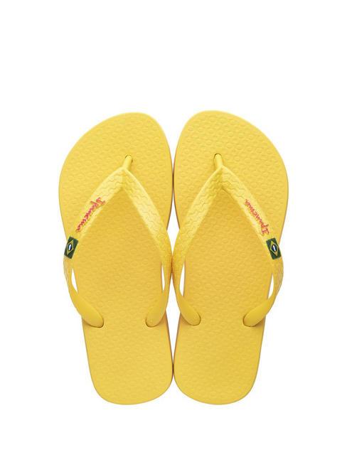CLAS BRASIL II  Tongs jaune/jaune - Chaussures Femme