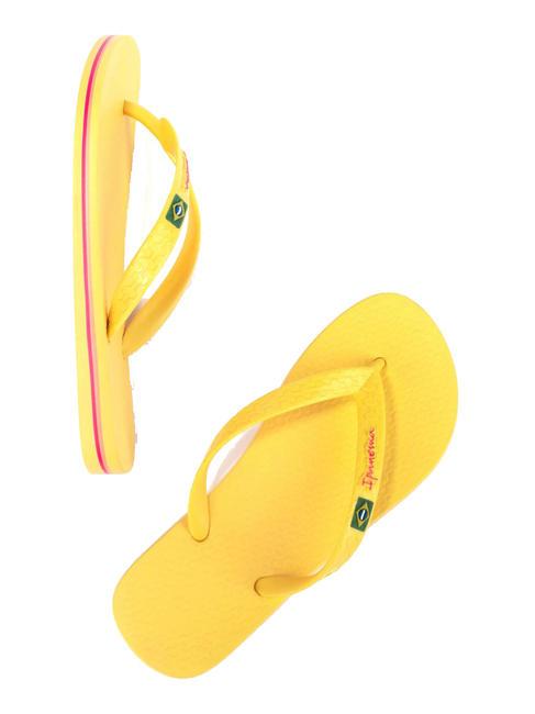 CLAS BRASIL II  Tongs jaune/jaune - Chaussures Femme
