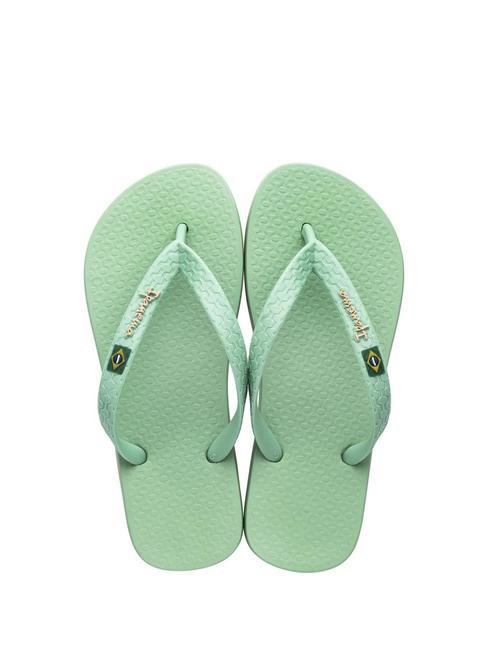CLAS BRASIL II  Tongs vert - Chaussures Femme