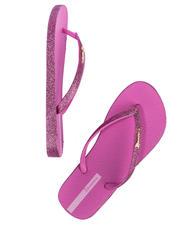 IPANEMA MAXI GLOW Tongs lilas/rose paillet&eacute; - Chaussures Femme - 3