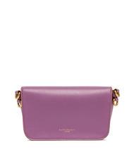 GIANNI CHIARINI MEG Sac bandouli&egrave;re en cuir Argyle violet - Sacs pour Femme - 3