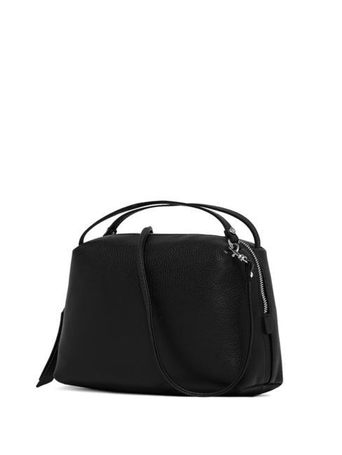 ALIFA Sac en cuir avec bandouli&egrave;re Noir - Sacs pour Femme