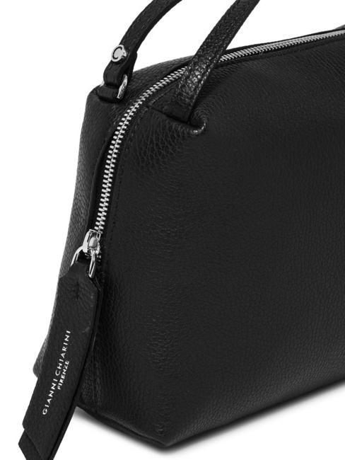 ALIFA Sac en cuir avec bandouli&egrave;re Noir - Sacs pour Femme