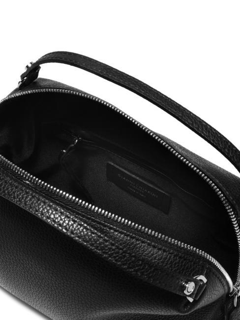 ALIFA Sac en cuir avec bandouli&egrave;re Noir - Sacs pour Femme