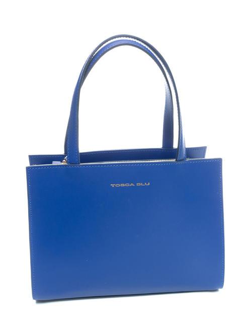 ILY Sac &agrave; main en cuir bleu &eacute;lectrique - Sacs pour Femme