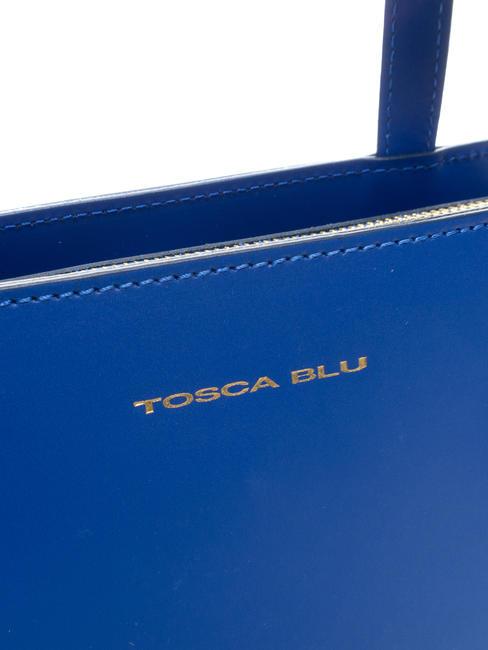 ILY Sac &agrave; main en cuir bleu &eacute;lectrique - Sacs pour Femme