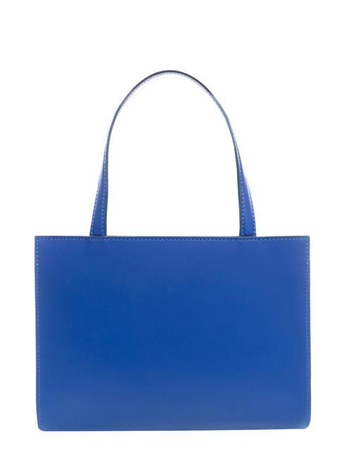 ILY Sac &agrave; main en cuir bleu &eacute;lectrique - Sacs pour Femme