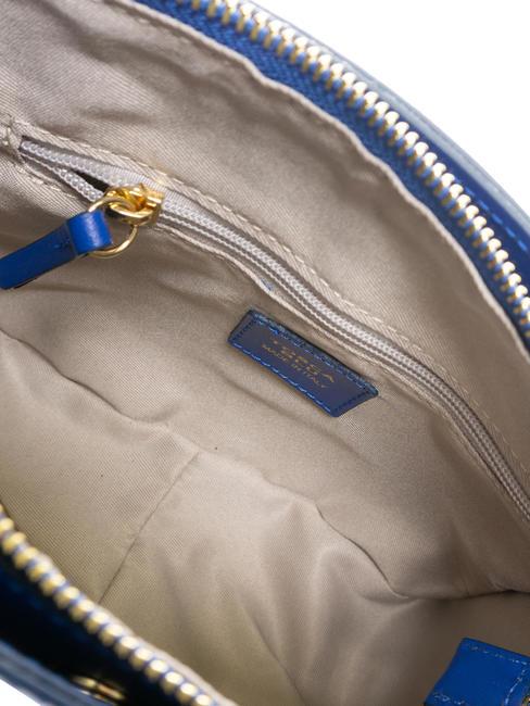 ILY Sac &agrave; main en cuir bleu &eacute;lectrique - Sacs pour Femme