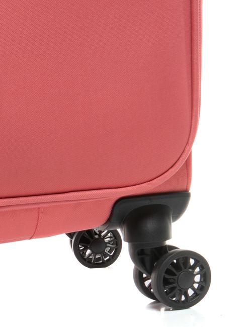 BRIGHT LIFE Chariot de taille moyenne corail embrassé par le soleil - Valises Semi-rigides