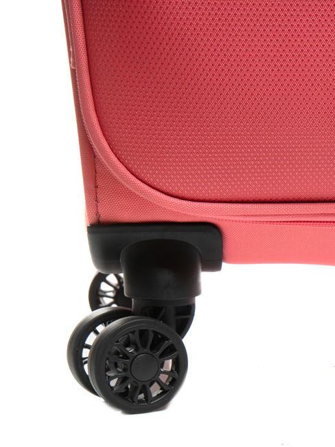 BRIGHT LIFE Chariot de très grande taille corail embrassé par le soleil - Valises Semi-rigides
