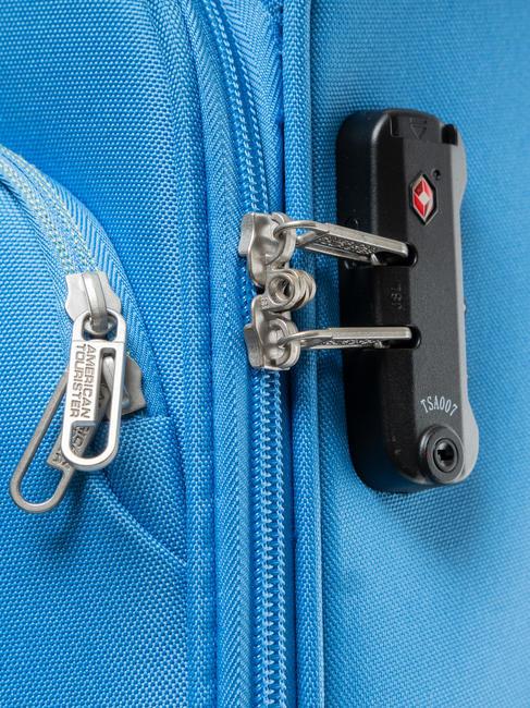 BRIGHT LIFE Chariot de très grande taille bleu tranquille - Valises Semi-rigides