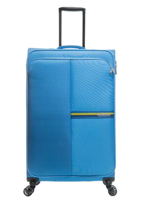 BRIGHT LIFE Lot de 3 chariots : cabine, moyen, grand bleu tranquille - Ensemble Valises
