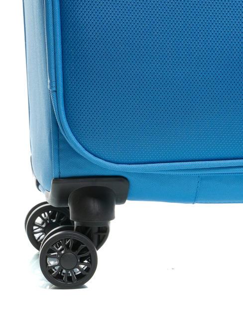 BRIGHT LIFE Lot de 3 chariots : cabine, moyen, grand bleu tranquille - Ensemble Valises