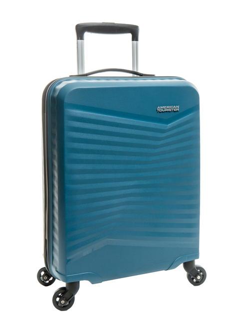 JETDRIVER 2.0 Chariot &agrave; bagages &agrave; main bleu sarcelle - Valises cabine