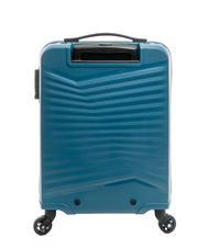 AMERICAN TOURISTER JETDRIVER 2.0 Chariot &agrave; bagages &agrave; main bleu sarcelle - Valises cabine - 4