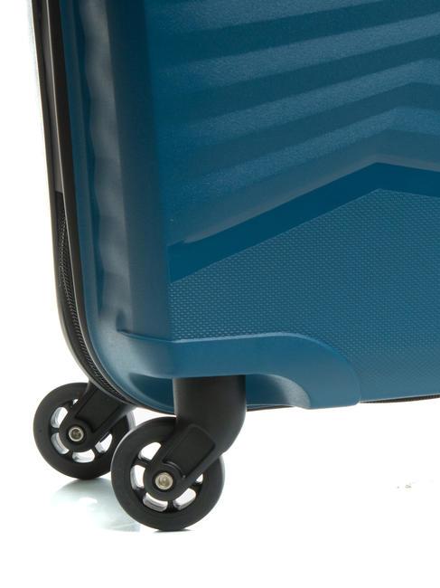 JETDRIVER 2.0 Chariot &agrave; bagages &agrave; main bleu sarcelle - Valises cabine