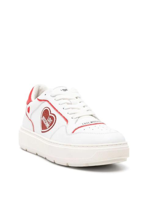 BOLD 40 MIX Baskets blanc rouge - Chaussures Femme
