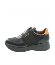 ALVIERO MARTINI PRIMA CLASSE GEO CLASSIC Baskets &agrave; plateforme avec empi&egrave;cement paillet&eacute; ner / gebei - Chaussures Femme - 2