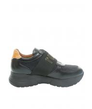 ALVIERO MARTINI PRIMA CLASSE GEO CLASSIC Baskets &agrave; plateforme avec empi&egrave;cement paillet&eacute; ner / gebei - Chaussures Femme - 3