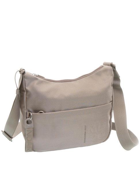 MD20 Sac bandoulière hobo taupe - Sacs pour Femme